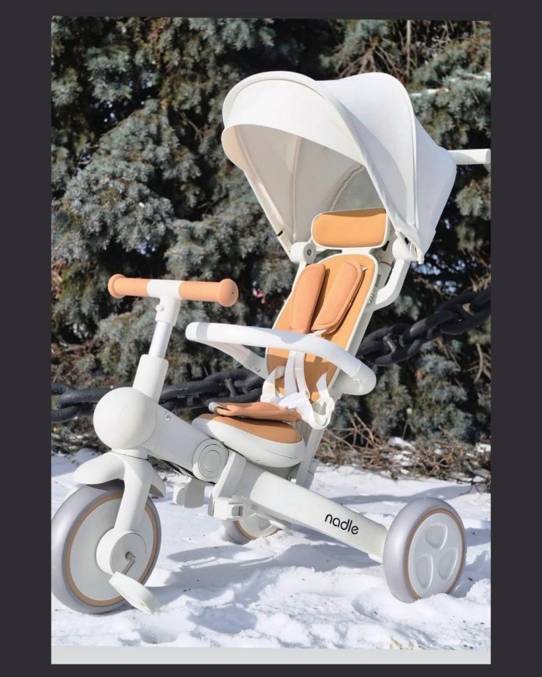 Tri-cycle Nodle A7 white-brown