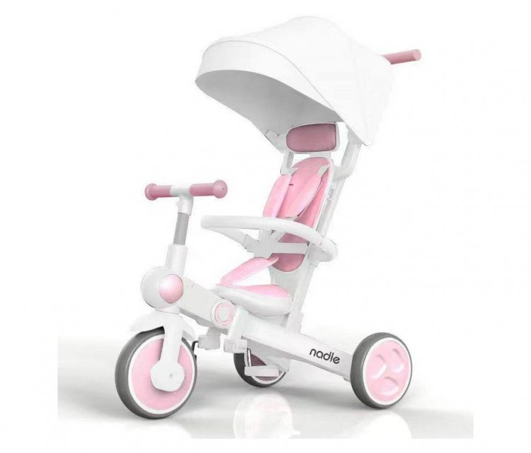 Overlap 6P 桃 & Waffle Cord Classic 白 Tri-cycle Nodle A7 white-pink оптом в интернет магазине Maraton™