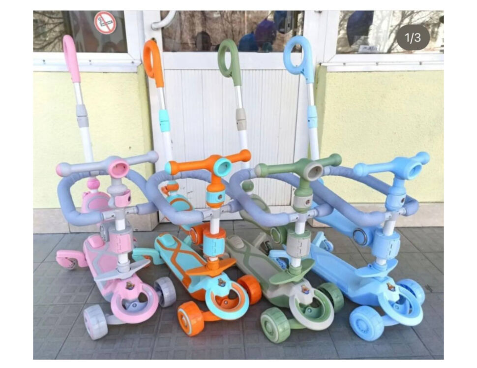 Самокат CITY LINE 4in1 Baby Care 388