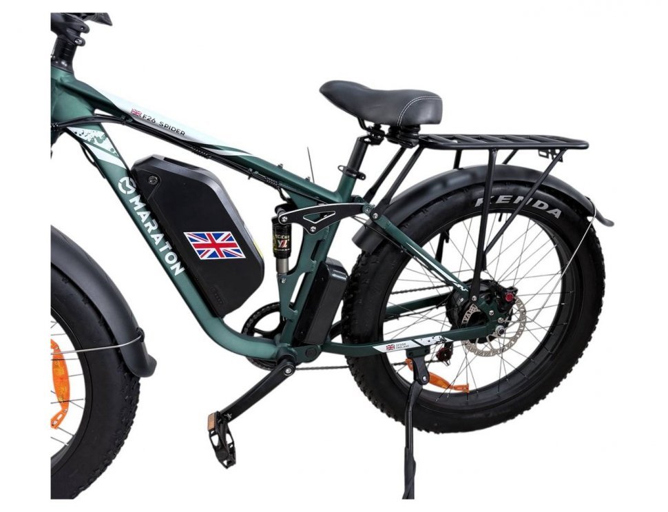 Электровелосипед Maraton Spider green