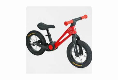 Беговел M8, 12" с корзинкой