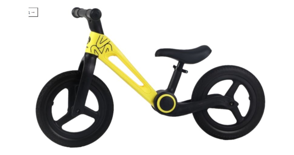 Беговел M8, 12" с корзинкой