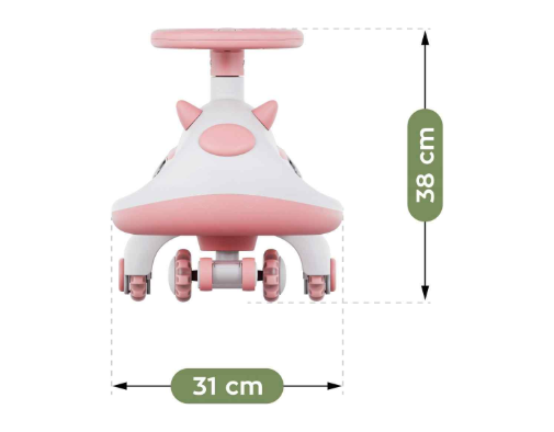 Беговел-толкар Kiddy Go F2 pink
