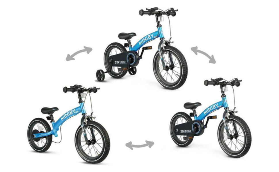 Велосипед 3in1 Maraton MINIBY Blue
