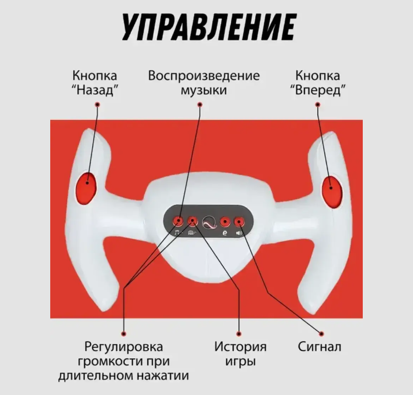 Детский электрокар GO KART F1 red
