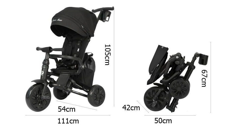 Tri-cycle NOVA Black