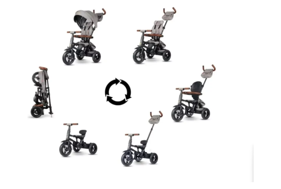 Беговел Tri-cycle RITO DELUXE Grey