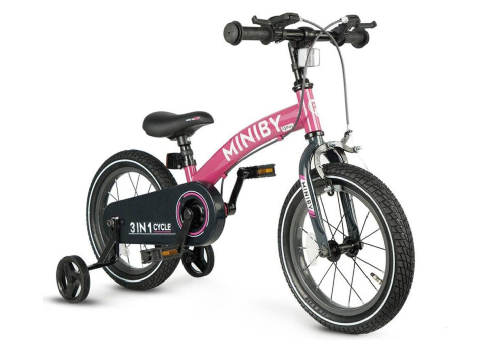 Велосипед 3in1 Maraton MINIBY Rose