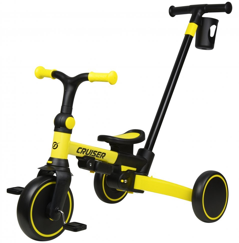 Беговел Tri-cycle 6in1 Milano 002 yellow