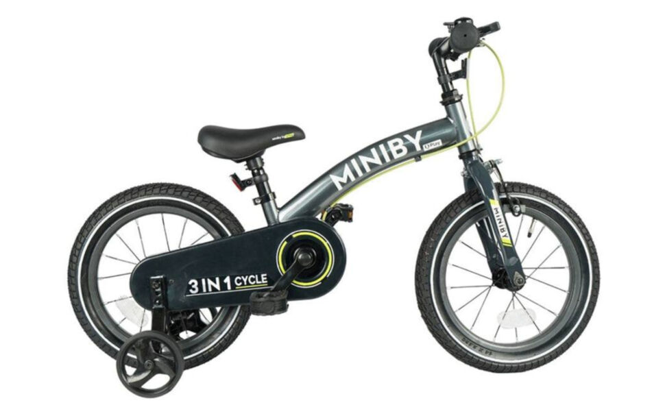 Велосипед 3in1 Maraton MINIBY Grey