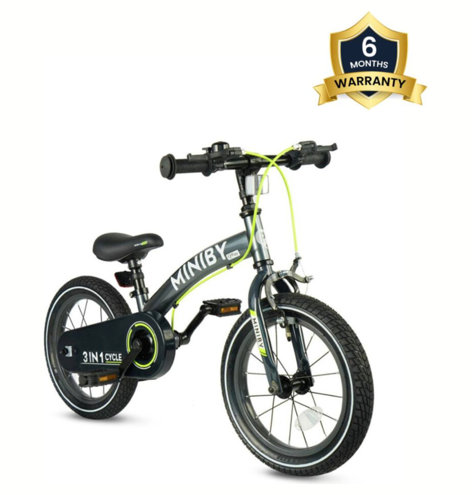 Велосипед 3in1 Maraton MINIBY Grey