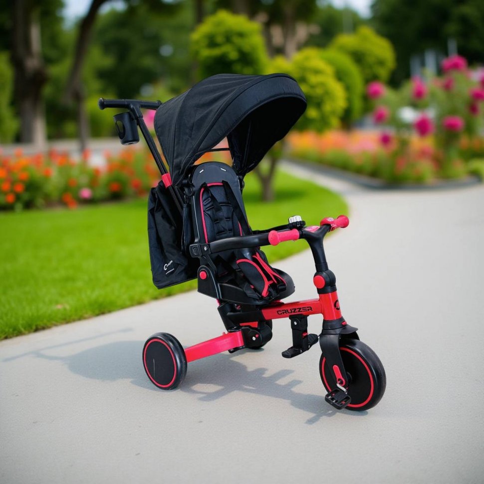 Беговел Tri-cycle 6in1 Milano 002 red