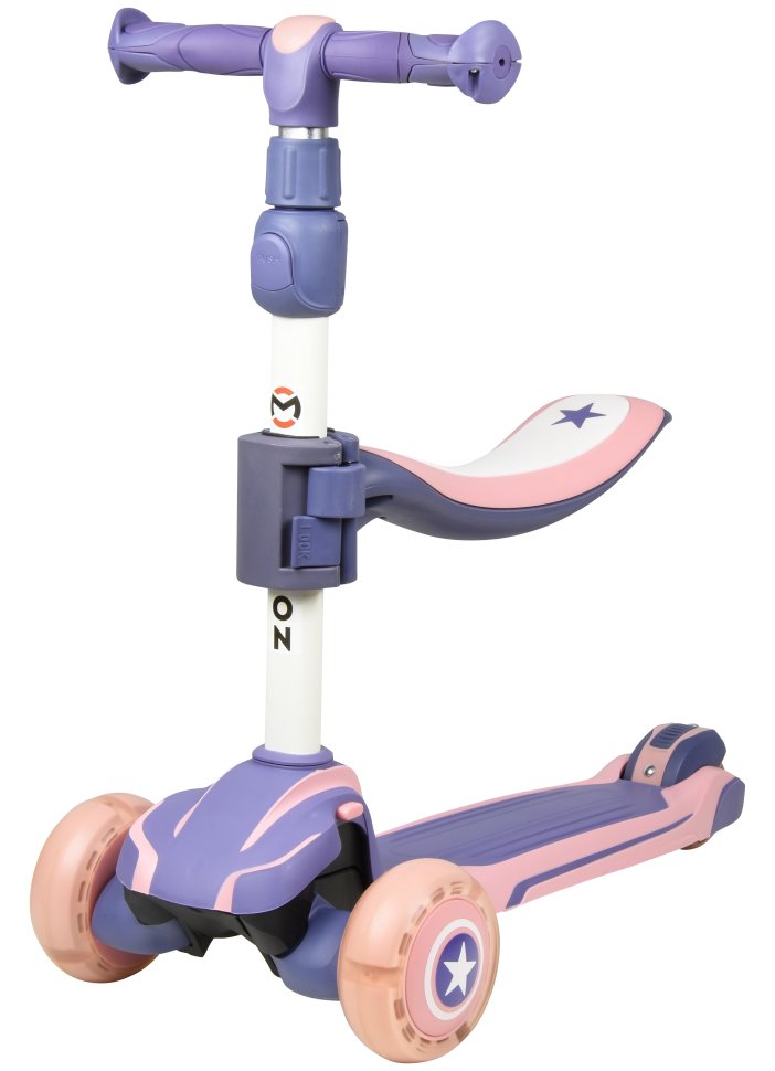 Самокат-Товкар Maraton Flex pink