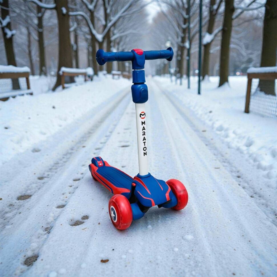 Самокат-Толкар Maraton Flex red-blue