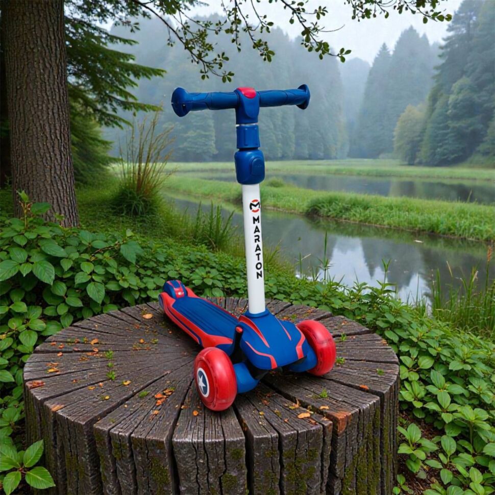 Самокат-Толкар Maraton Flex red-blue