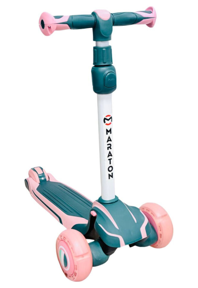 Самокат-Толкар Maraton Flex pink-green