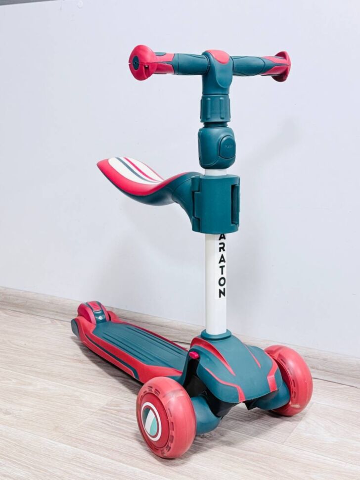 Самокат-Толкар Maraton Flex red-green