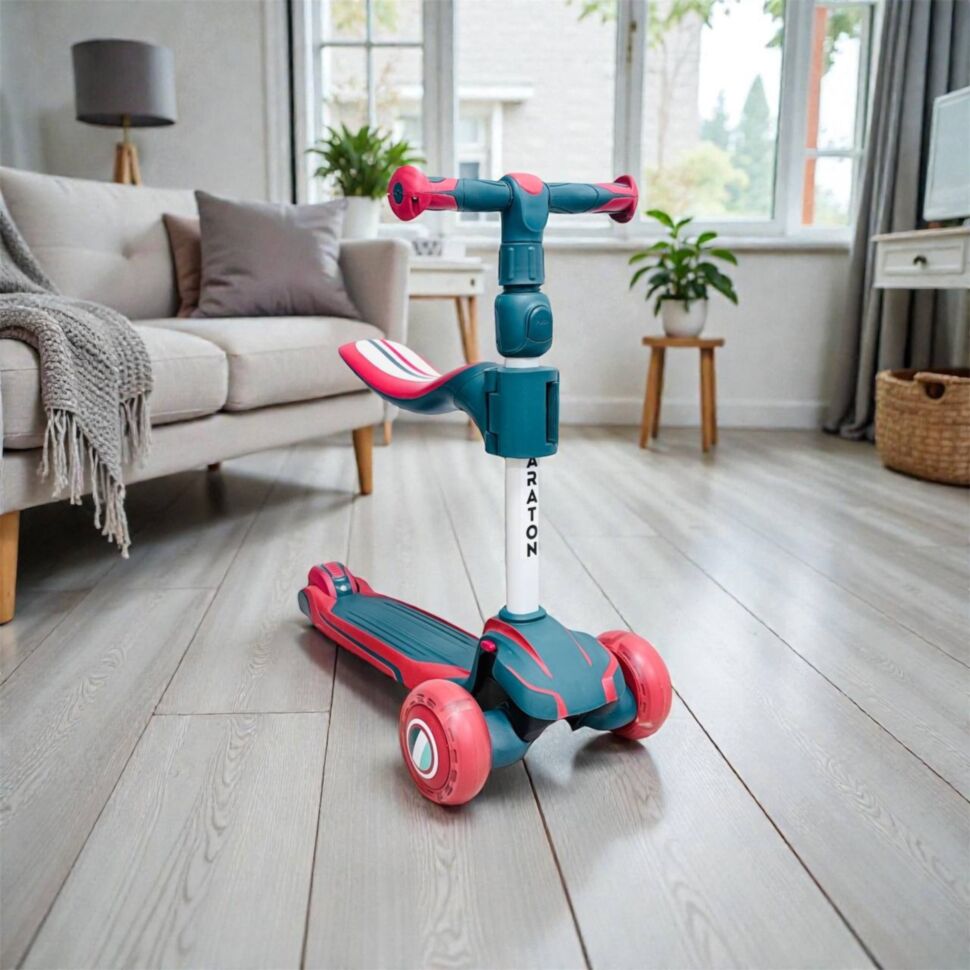 Самокат-Толкар Maraton Flex red-green