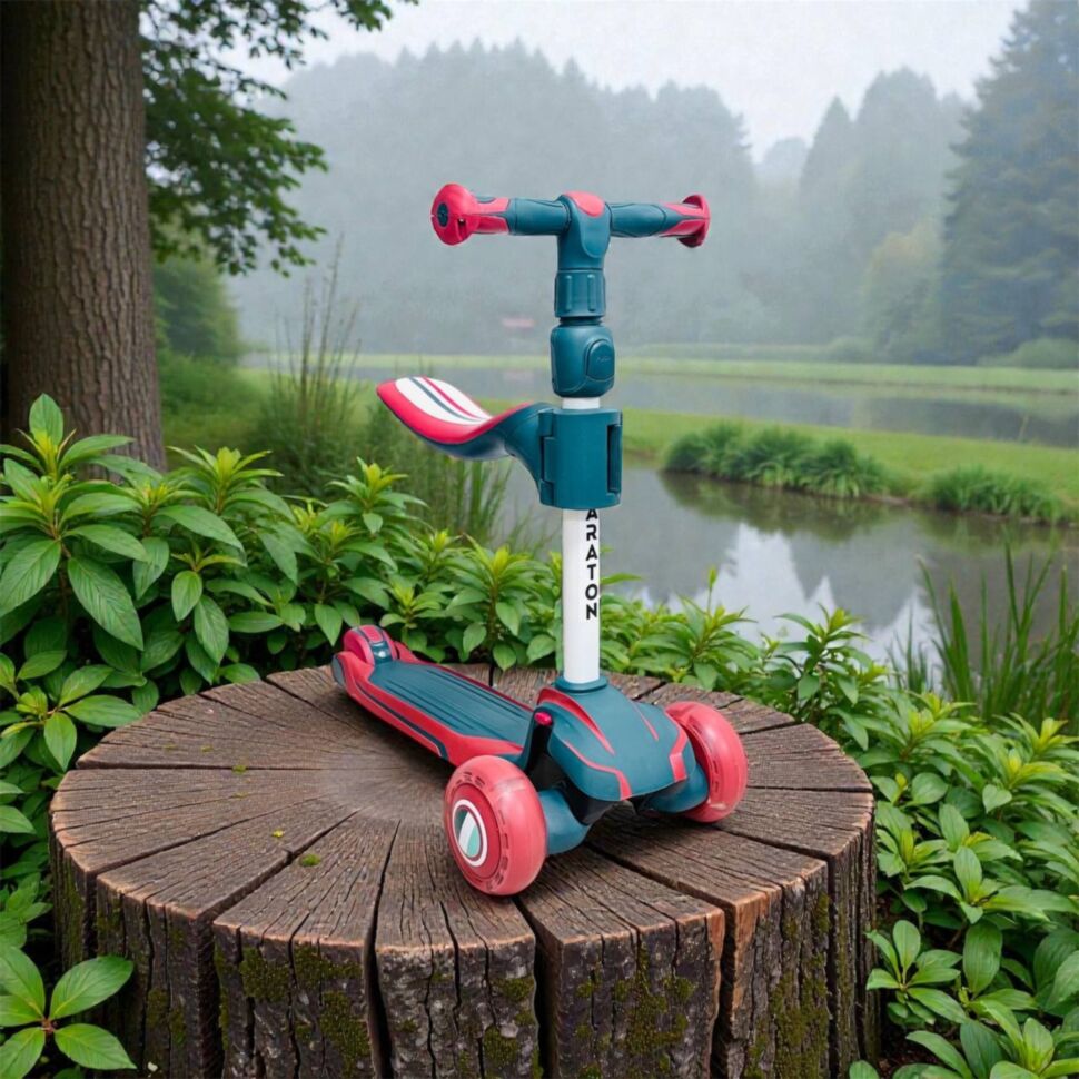 Самокат-Толкар Maraton Flex red-green