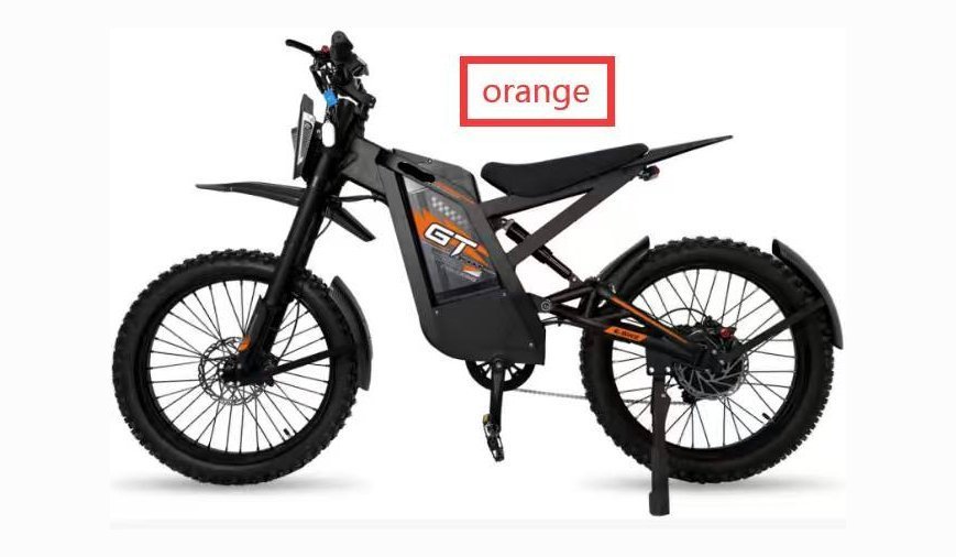 Электробайк CRUZZER GT 2000 orange