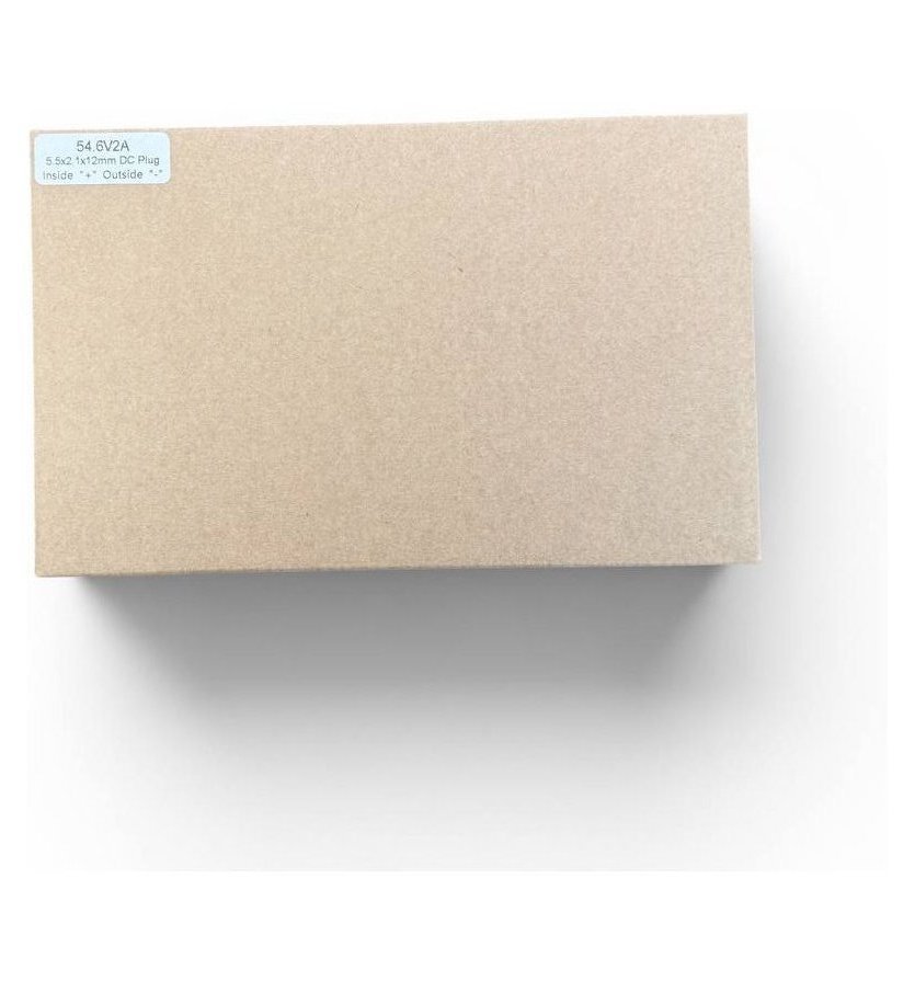 54.6 Volt 2.0 A Coaxial Lithium Battery Charger for Electric Scooters X8