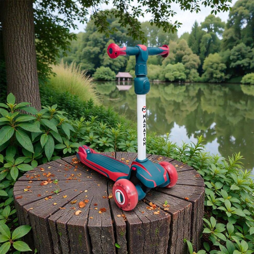 Cамокат Maraton Global red-green