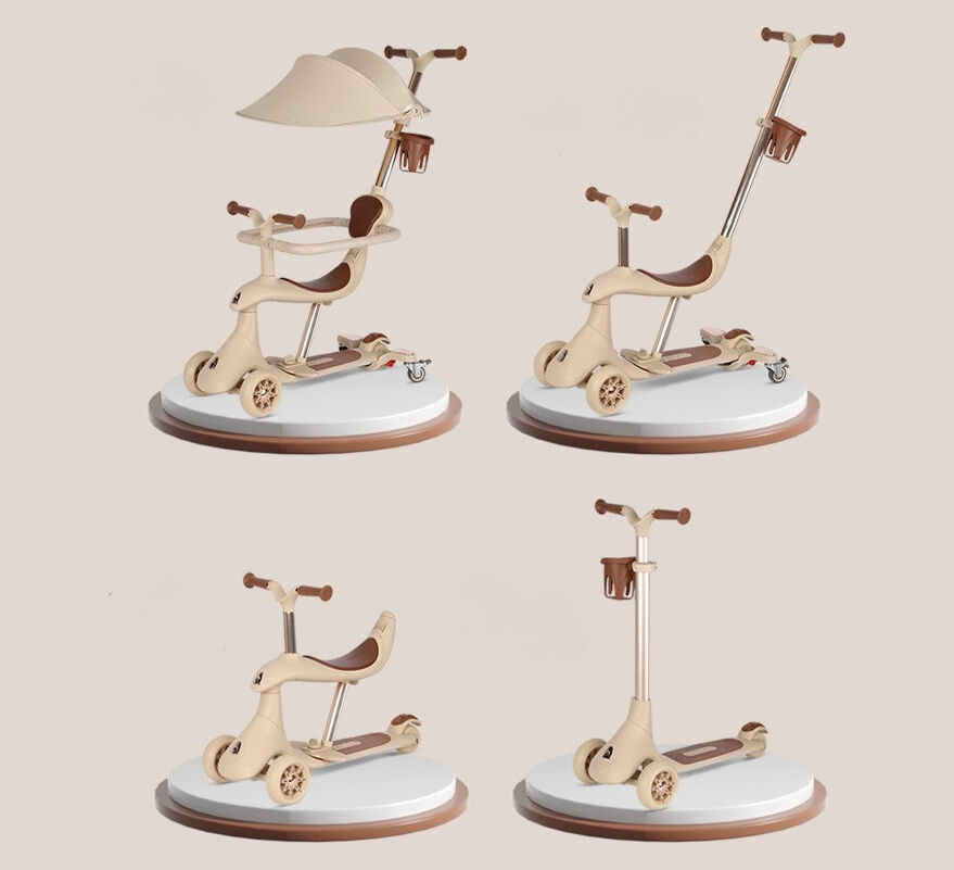 Children's scooter 4in1 M7-10 Chocolate