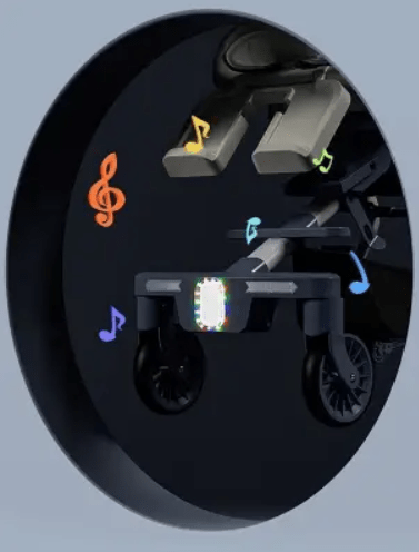 Детская коляска-трансформер 2in1 M2-2 Белая