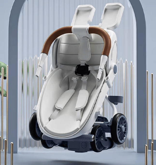 Детская коляска-трансформер 2in1 M2-2 Белая