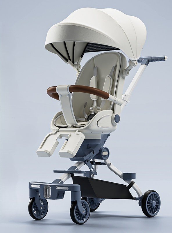 Детская коляска-трансформер 2in1 M2-2 Белая