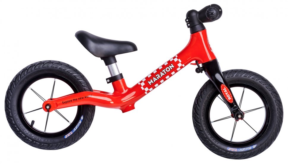 Легкий Карбоновый Беговел Maraton Royal Red