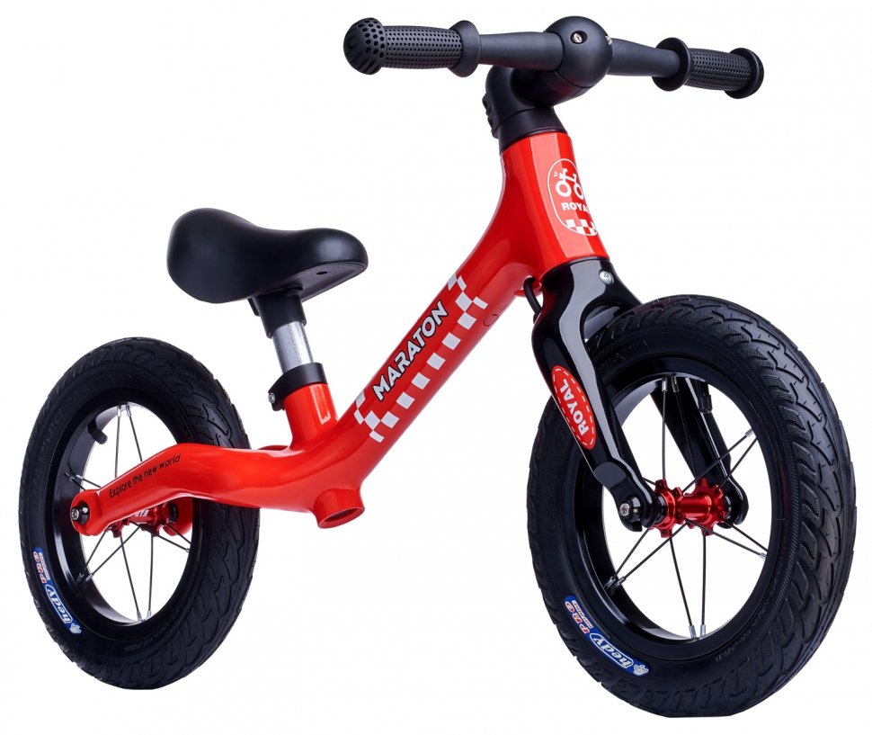 Легкий Карбоновый Беговел Maraton Royal Red