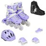 Vega L(39-42) Rollers Set purple
