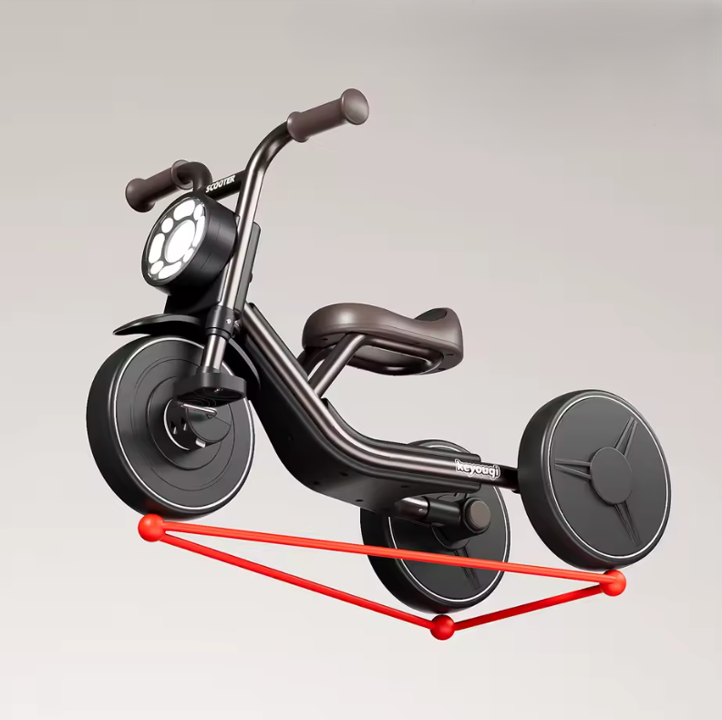Велосипед трехколесный Kidy Go HQ66-2 black