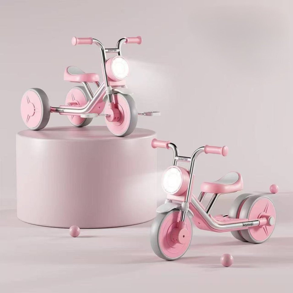 Велосипед трехколесный Kidy Go HQ66-2 pink