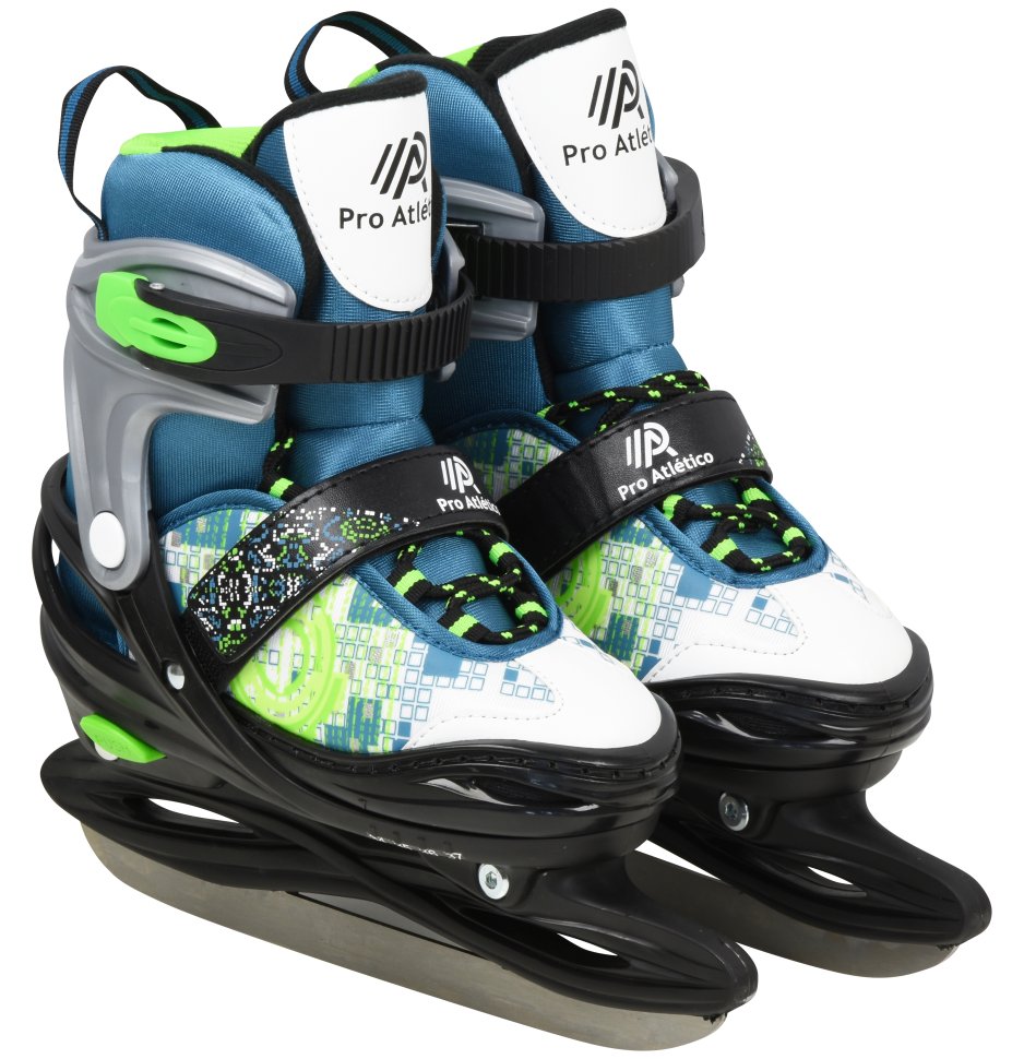 Ледовые коньки Pro Atletico L (38-41) green