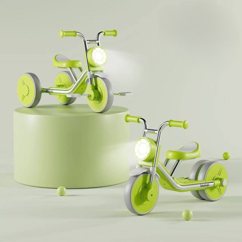 Велосипед трехколесный Kidy Go HQ66-2 green