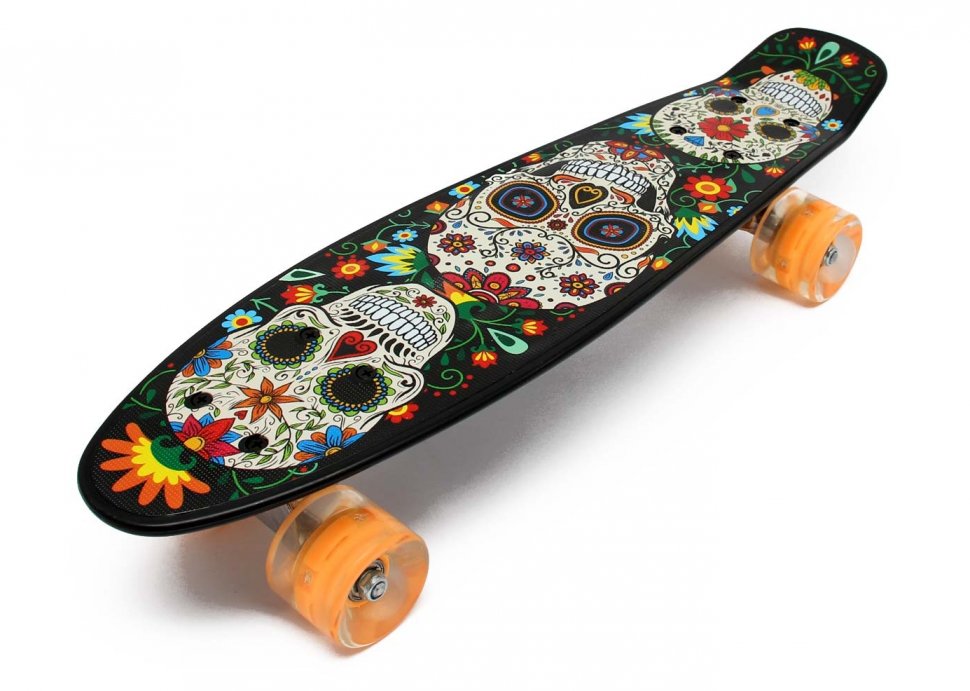 Пенниборд Maraton ALFA светящиеся колеса