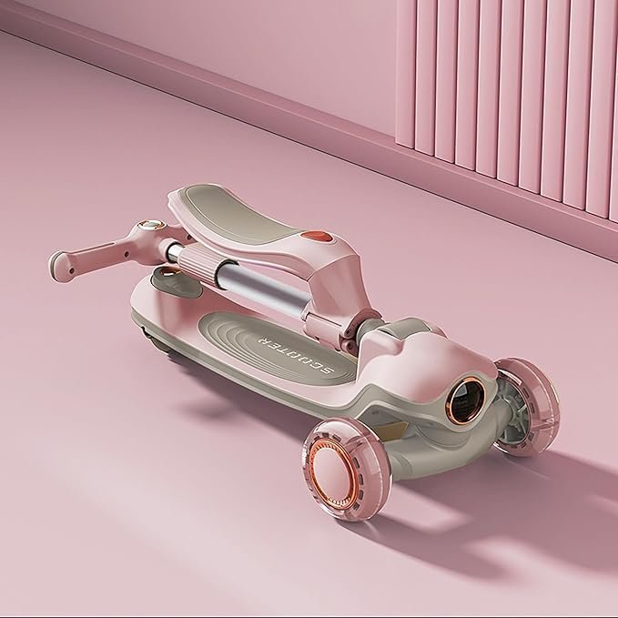 Детский самокат 2in1 K603 pink