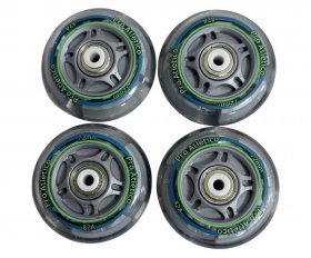 Колеса для роликов. Набор 8 шт green