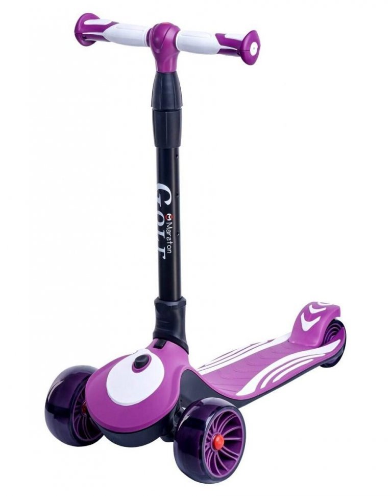 Самокат Maraton Golf G purple-white