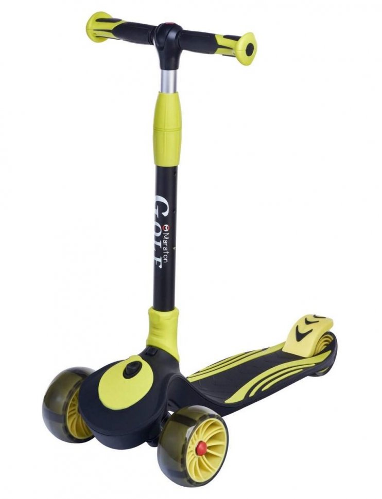 Самокат Maraton Golf B yellow-black