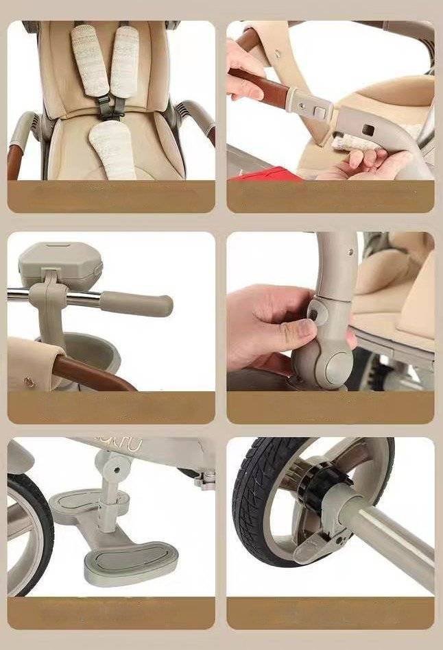 Tri-cycle CRUZZER SONIC khaki